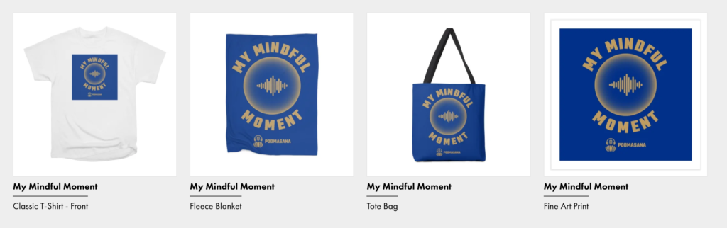 mymindfulmomentcollection My Mindful Moment Collection on the Podmasana Store